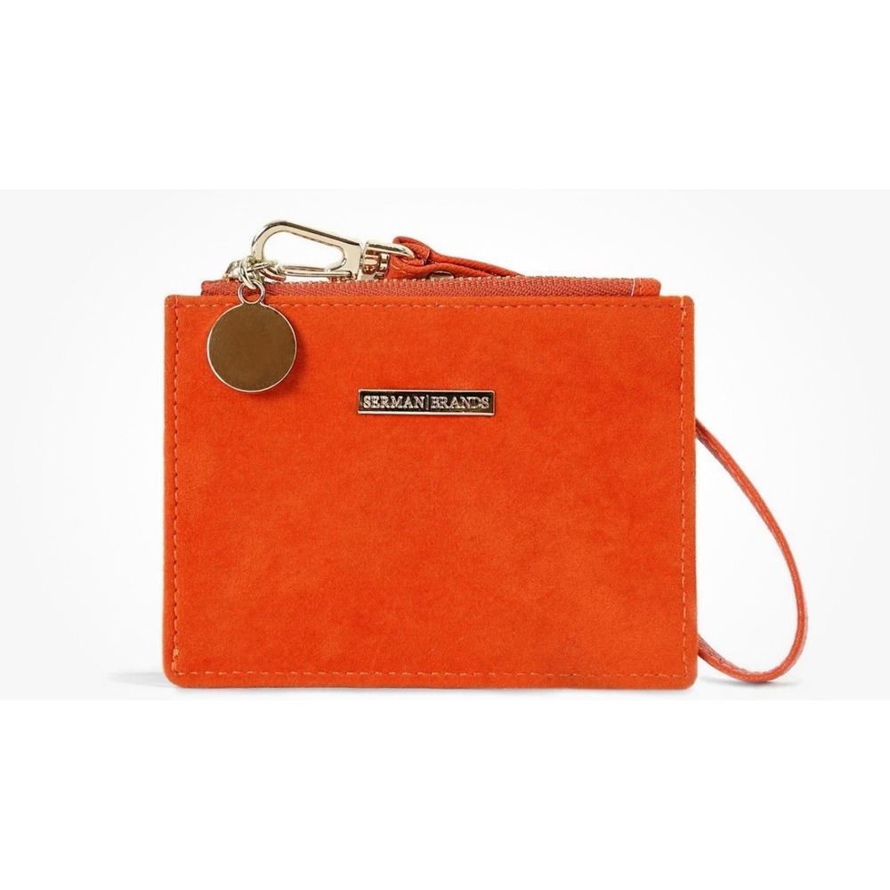 Womens Wallet RFID Blocking Credit Card‎ Holder Slim Minimalist Wristlet Card